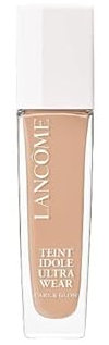 Lancôme Teint Idole Ultra Wear Care & Glow Foundation 320C, feuchtigkeitsspendende Foundation in Beige mit natürlichem Glow-Finish, bis zu 24h Halt, geeignet für alle Hauttypen, 30ml