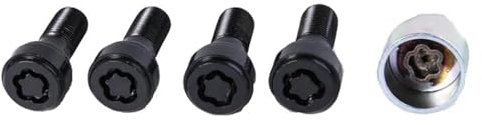 Kompatibel Mit X3 X5 X6 5 7 Serie F20 F30 F10 G30 M14x1,25 4 Stück Radschraubenschlösser 36136792851 Auto Radschrauben Muttern Stehbolzen Radschraubenmuttern