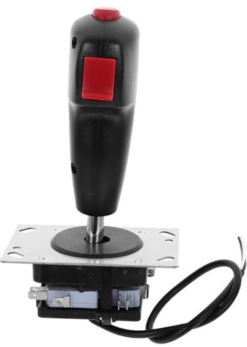 JOINPAYA Robuster Flug Joystick aus Aluminiumlegierung mit Vibration und Mikrobewegung Kompatibel als Gaming Zubehör für Flugsimulation und Arcade Spiele
