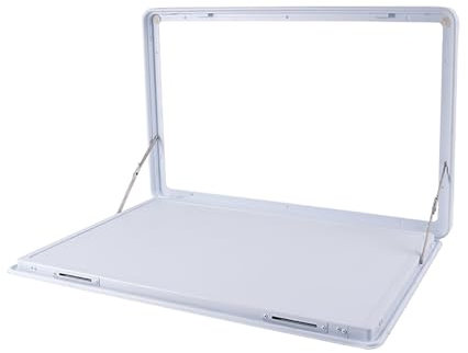 Klappbarer Wandtisch für Wohnmobile mit Schloss, herunterklappbarer Schreibtisch aus Aluminiumlegierung, an der Wand montierter Picknicktisch für draußen, perfekt für Wohnmobile und Wohnwage