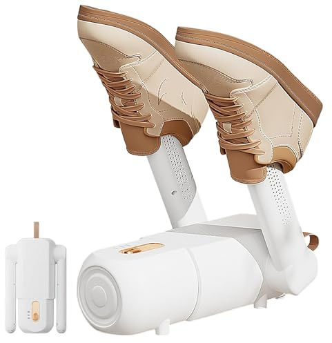 Seche Chaussure, Rafraîchisseur de Chaussures, Sèche Gants Avec Minuterie Intelligente,Conception Pliable,Chaussures fraîches et Propres, Élimine Efficacement les Odeurs