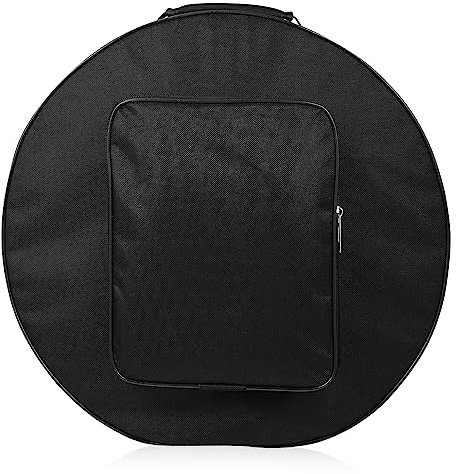 OFFIGAM Drum Handtragefunktion und aus Tasche Nylon Rundem mit Snare Robustem Tragbare Design Einfache Handhabung 13-14 Zoll Geeignet für Trommeln und Musiker
