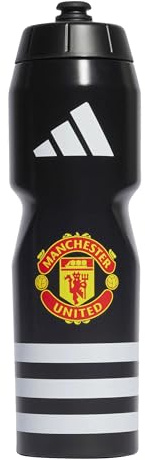 adidas Manchester United Trinkflasche (black, one size)