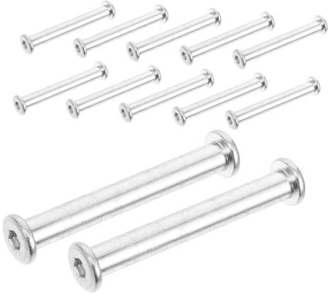 YARNOW 12pièces Vis de Fixation pour Parasol de Terrasse Lot Rechange Métalliques pour Serrage Manuel des Boutons de Fixation