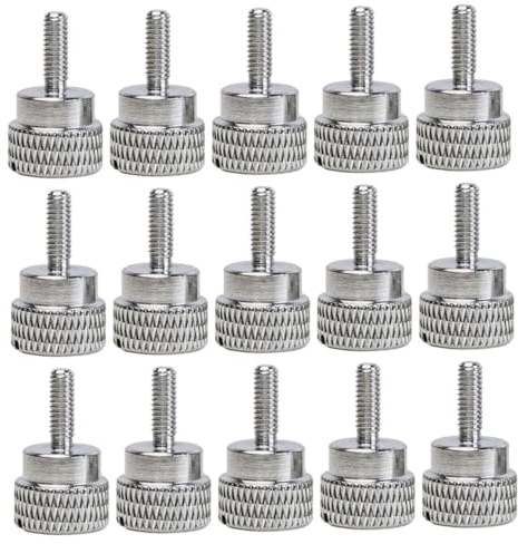 Hohopeti 15 Pezzi di Viti Filettate per Pressa A Vite per Macchina da Cucire Viti per Morsetto A Manovella Guida per Trapuntatura Vite per Piedino