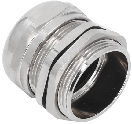 Chiffonade M32 Stainless Steel IP68 Cable Gland Threaded Seal Sleeve for Motors, Appliances, Marine 15-22mm Cables