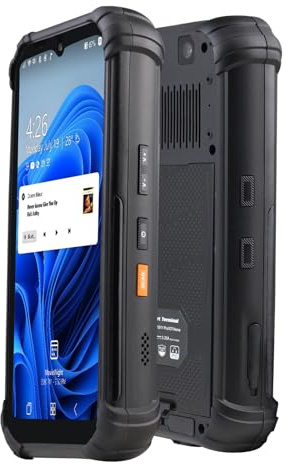 Breloom SH66 Win 11 Terminal de mano con escáner de código de barras N1, terminal de datos de escáner de inventario QR 1D/2D, 8 GB+256 GB, PC de trabajo PDA industrial para WMS, minorista (SH66, 8GB+