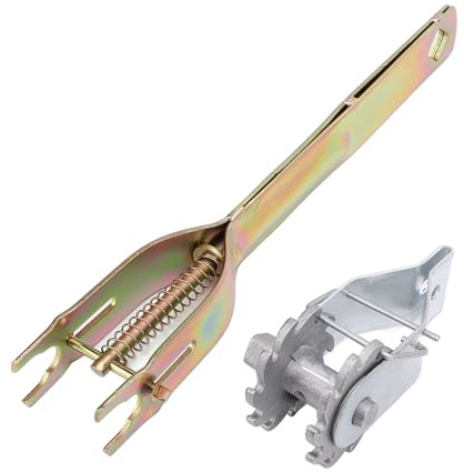 Respicefinem Tendeur de Fil de Clôture et Jeu de Clés Tendeur de Clôture de Ferme Robuste pour Clôture Électrique Haute Tension Construction Durable en Acier au Carbone