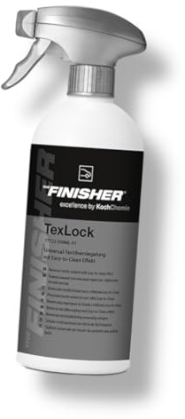 THE FINISHER TexLock Textilversiegelung für Polster & Cabrioverdecke - Mady By Koch Chemie - Cabrio Verdeckversiegelung - Stoffversiegelung für Textilien aller Art 500ml