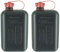 FuelFriend®-BIG max. 2,0 Liter - Klein-Benzinkanister Mini-Reservekanister mit UN-Zulassung - im Doppelpack