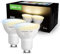 Lepro Ampoule Connectée GU10, Lumière Blanche 2700K - 6500K Dimmable, Ampoule Intelligente WIFI Fonctionne avec Alexa Google Home, Contrôle Vocal, Accès à Distance, 4.5W(= 50W Ampoule Halogène), 2pcs