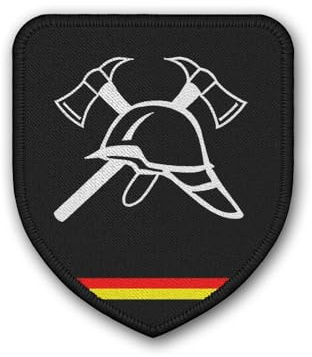 Patch Feuerwehr Feuer Rettungsdienst Polizei Ehrenamt Feuerwehrmann #31533