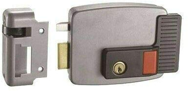 ELETTROSERRATURA SERRATURA CISA SX 035 SINISTRA ELETTRICA CANCELLI CON PULSANTE