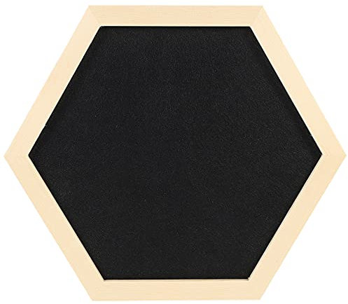 BESPORTBLE Memo Board Sechseckig Für Zuhause Pinnwand Aus Hochwertigen Materialien Notiztafel Schwarzes Brett Fotowand Einfach Montierbar Message Board Robust Und Praktisch