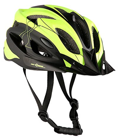 Fahrradhelm Schutzhelm Skaterhelm Herren Damen Rollerhelm Mädchen Jungen Kinderfahrradhelm für Downhill Rennradhelm Inliner BMX Fahradhelm Scooter Bike Helmet (Gelb, L (58-61 cm))