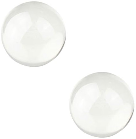 VICASKY 2stücke Kontaktjonglierball Aus Transparentem Acryl Professionelles Acrobatic Performance Equipment Für Jonglier Und Zaubershows Sicher Und Vielseitig Einsetzbar