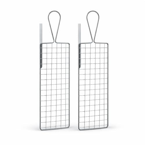 Farbabstreifgitter Abstreifgitter Farbgitter Malergitter SG SOLIDGUARD Metall verzinkt mit Biegestreifen (11 x 21 cm (2Stk))