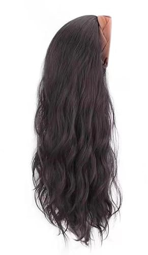 Weibliches Lockiges Haar Stirnband Highskull Hairhoop Curly Perücken Haarband Haare Erweiterungen Frauen Dekorativ Großes Gekräuseltes Haarband