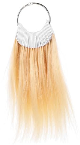 HAPINARY Haarfarbproben Echthaar 30 Stück Für Friseurbedarf Und Farbtests Mit Haarbleichen Und Stylingmöglichkeiten