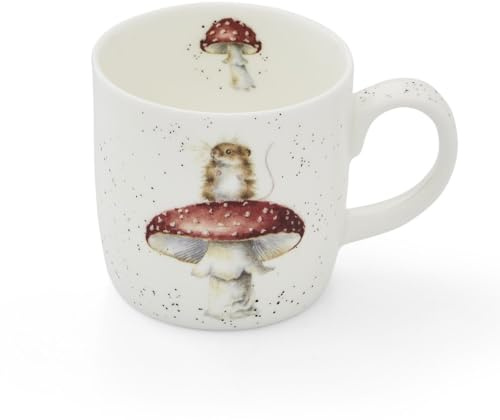 Wrendale Designs Porzellan-Becher Glückspilz-Maus | WP-MMSZ5629-XS