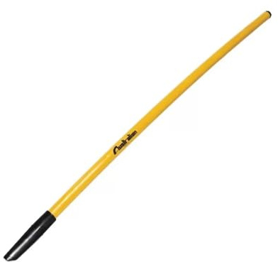 La zappa Mango de repuesto curvo ligero de fibra para paletas y horquillas h 140 cm