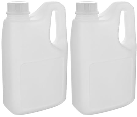 BESTYASH Bouteilles De Jus Réutilisables Avec Poignée Petites Bouteilles Avec Couvercles Récipient Polyvalent Pour Jus Sirop Et Miel Bouteille De Smoothie Étanche Pour Cuisine Lot De 2