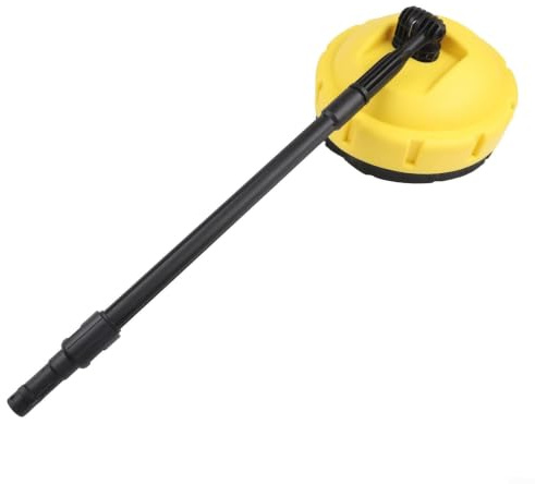 Evenoonest Ugello per idropulitrice, testa rotante in ABS, per esterni, patio, giardino, per sporco ostinato, 2 pezzi