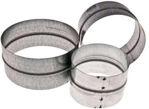 Weedness Anschluss-Hilfsstück 200 mm Adapter Reduzierstück Grow Box - Rohrlüfter Abluftschlauch Schlauch Klimaschlauch Indoor Anbau Lüftungsschlauch