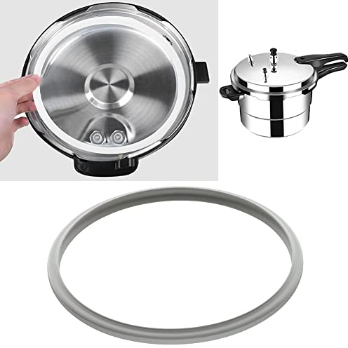 SPORTARC Junta de silicona para olla a presión para anillo, junta de repuesto transparente de goma, junta de silicona para olla a presión, 26 cm
