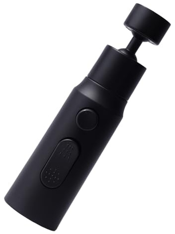 AquaVaria UK 3 Function Kitchen Tap Spray Head Attachment | 360 Swivel Extender for Sink Sprayer (Black)