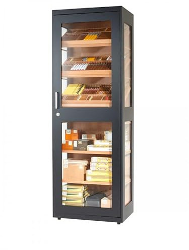Adorini Humidor Capri - Deluxe - colour: black