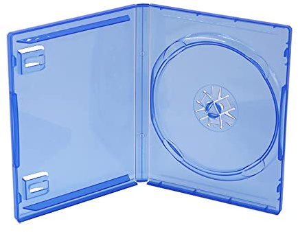 5 fundas de repuesto para discos de PS5, color azul, caja de almacenamiento para discos de CD para Sony Playstation 5 Games