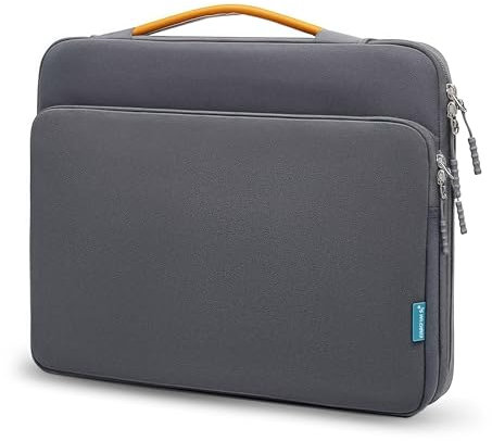 Lrocotanc Funda portátil 13-14 pulgadas – Funda ordenador portátil impermeable y resistente a golpes, funda protectora de tela suave con cremallera, fundas ordenador ligeras y elegantes