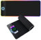 Mapille Alfombrillas de Ratón Grande, Alfombrilla Ratón Gaming RGB con 15W Carga Inalámbrica, 800x300 MM, 10 Modos Iluminación LED, Alfombrilla Gaming para Gamers, PC y Portátil, Negro