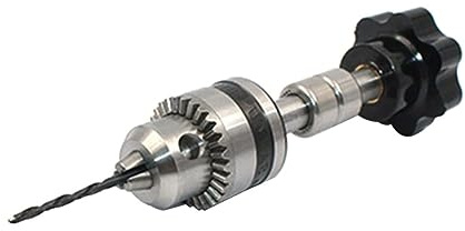 HONITANO Mini Trapano Manuale Di Precisione in Acciaio Per Legno e Bigiotteria Con Punte Hss Per Artigianato e Hobby Diy