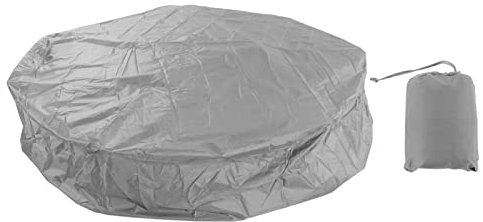 Housse de gonflable d'extérieur en taffetas de polyester 190 argenté étanche (215 x 70 cm, gris)