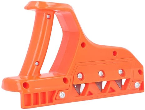 Gipskartonhobel, Gipskantenhobel, Handhobel, 10-teilige Klinge, Trockenbau-Kantenschneider für Gipskartonplatten mit ABS, Material aus Kohlenstoffreichem Stahl,