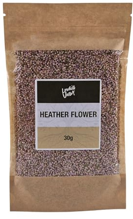 Lowhill Valley Heather Flower Herbal Tea - The Tranquil Elixir of Northern Beauty –100% Pure Heather Buds – No Additives or Preservatives – 30g