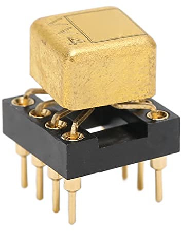 Módulo amplificador operacional dual VV4, OPA2604AP OP AMP Cobre de alta potencia 5 MHz 4 mA Placa amplificadora de audio de actualización multipropósito for decodificadores Reproductores de música