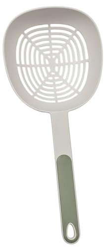 Cuchara de Brillo de Nylon, Pasta de Cocina Profesional Cuchara de Limpieza Resistencia Al Calor de Limpieza Gran Capacidad para la Cocina (GREEN)