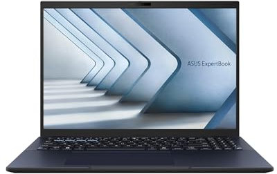 ASUS ExpertBook B5 | Star Black | 16 WUXGA | Core Ultra 7 155U | RAM: 96GB (DDR5) | SSD: 4TB | Smart Card | beleuchtete Tastatur | Windows 11 Pro | Office 2024 Pro #mit Notebooktasche