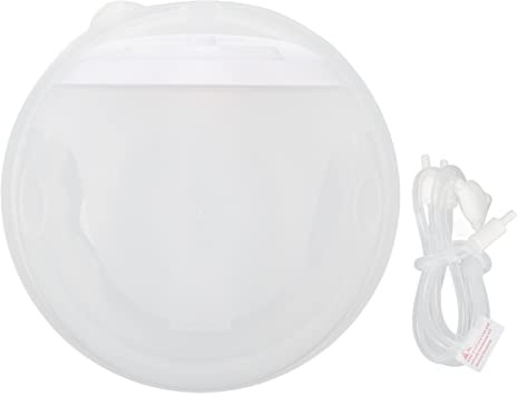 Accessoires pour tire-lait portable Cygmophiing : coupelle de recueil de lait maternel double face tout-en-un en silicone PP de 240 ml