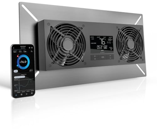 AC Infinity AIRTITAN T8-N, Crawlspace Basement Ventilator Fan, WiFi App-Compatible Temperature Humidity Controller, IP-55 Rated, Intake