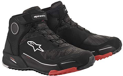 Alpinestars Herren Cr-x Drystar Reitschuhe Motorradstiefel, Schwarz, 42 EU