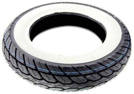 Weisswand Reifen Kenda K418 90/90-10 4PR 50J TL passend für Roller/Scooter