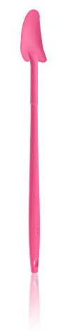 Kochblume Geizhals Set, Restelöffel, Flexlöffel S | Premium Premium-Silikon & BPA freimit Edelstahlkern | (pink, Restelöffel einzeln)