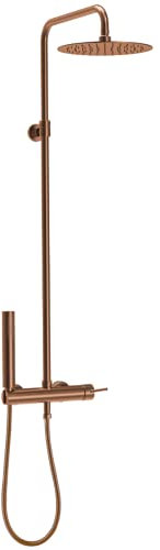Essebagno Luisa Duschsäule mechanisch Kupfer