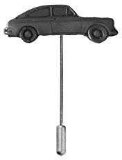 Krawattennadel Classic Car Typ 3 Fast Back ref305 Zinn-Effekt Motiv auf einer Krawattennadel für Hut, Schal, Kragen, Mantel, Oldtimer