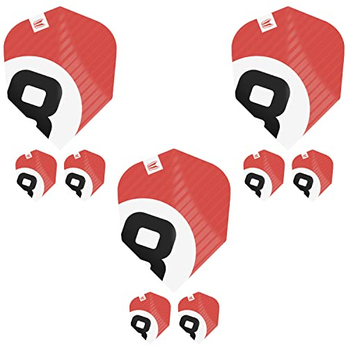 Target Darts Chicane Design 3 x Sets von Pro. Ultra Dart Flights - insgesamt 9 Stück