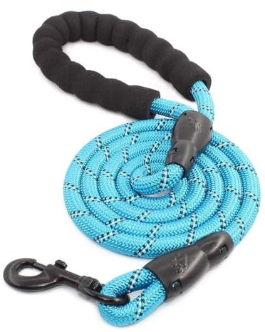 Alouweekuky Laisse réfléchissante pour chiens grande et moyenne taille, 3 m